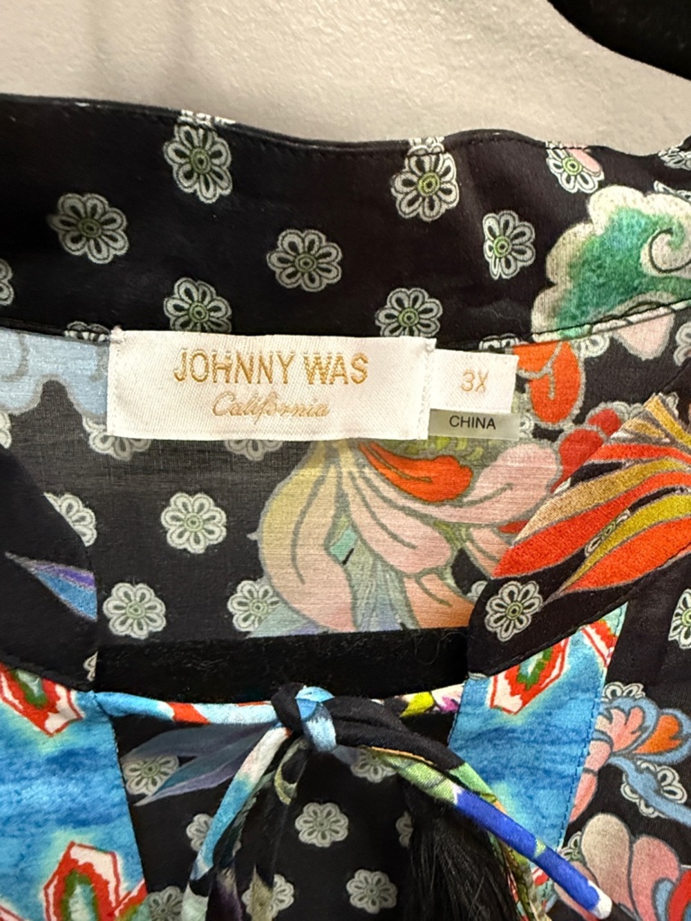Johnny Was Dreamer Long Kaftan 3X - Picture 6 of 6